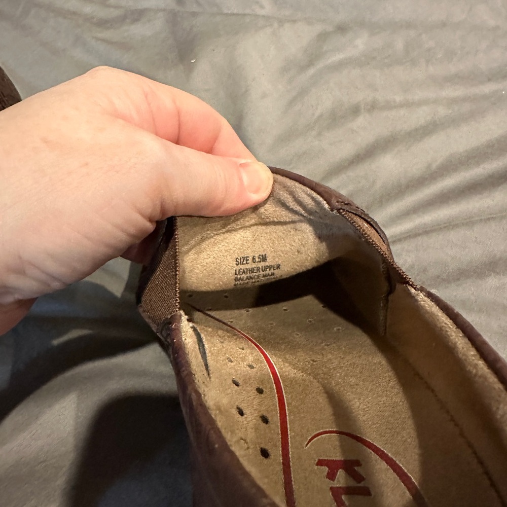 Tooled leather loafer clogs - Picture 4 of 4